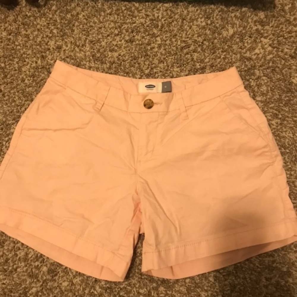 Old navy shorts. Light pink color